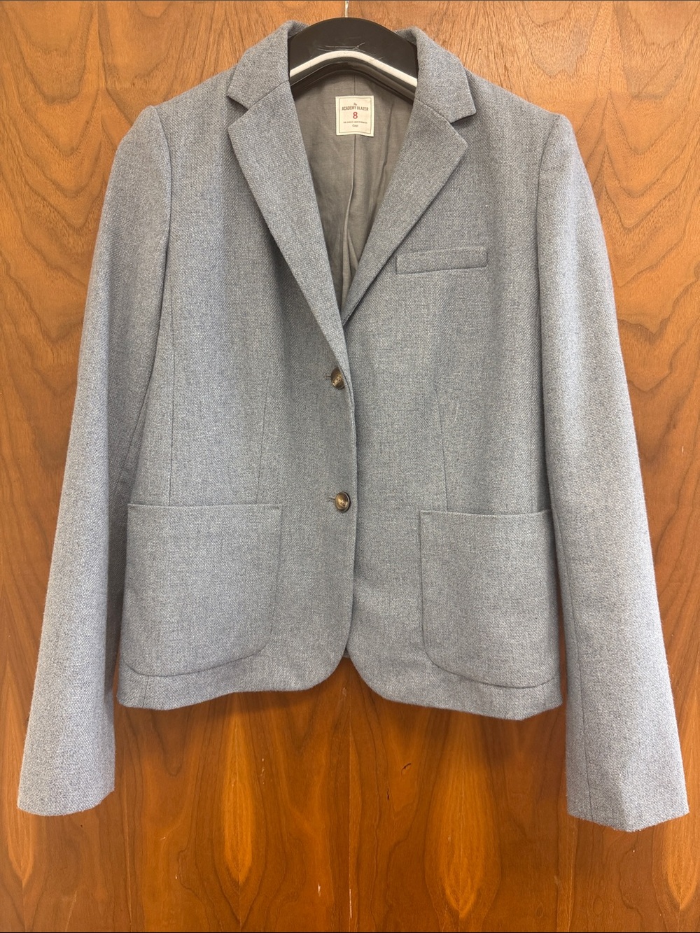 GAP Women's Light Gray Blazer Jacket